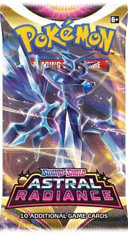 Pokemon SWSH10 Astral Radiance Booster Pack -- RANDOM PACK ART